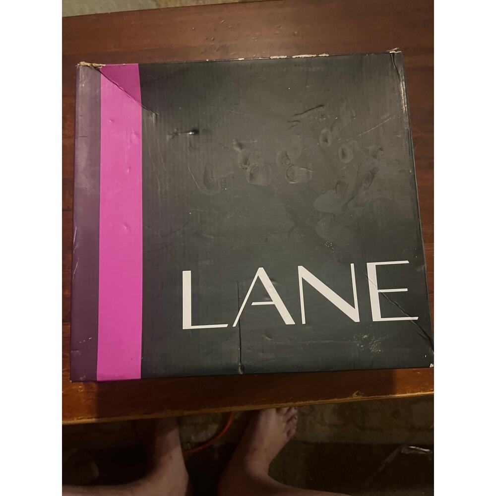 NWT Lane Bryant Women's Sweet Mint Sling Back Heels sz 11W 3 1/4" heel classic - Picture 16 of 16